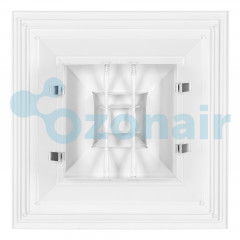 SHUFT 4CA 450x450 алюминиевая потолочная решетка